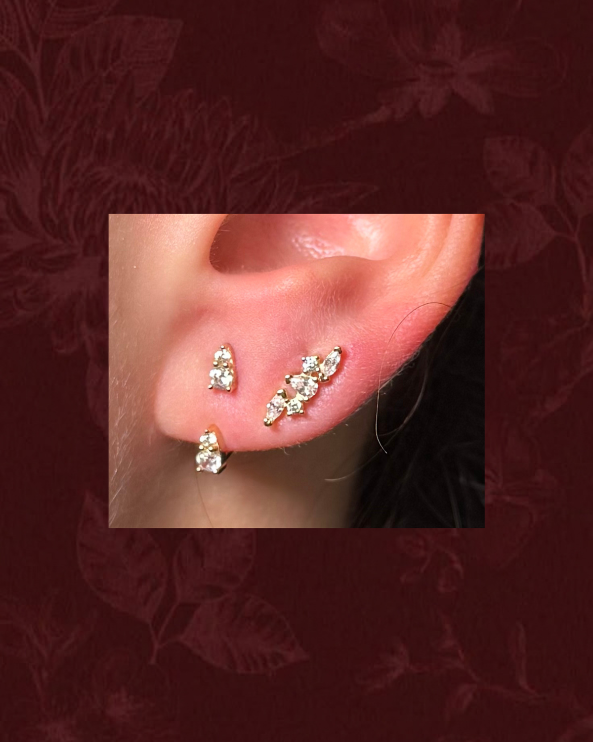 Camille Crystal Earrings