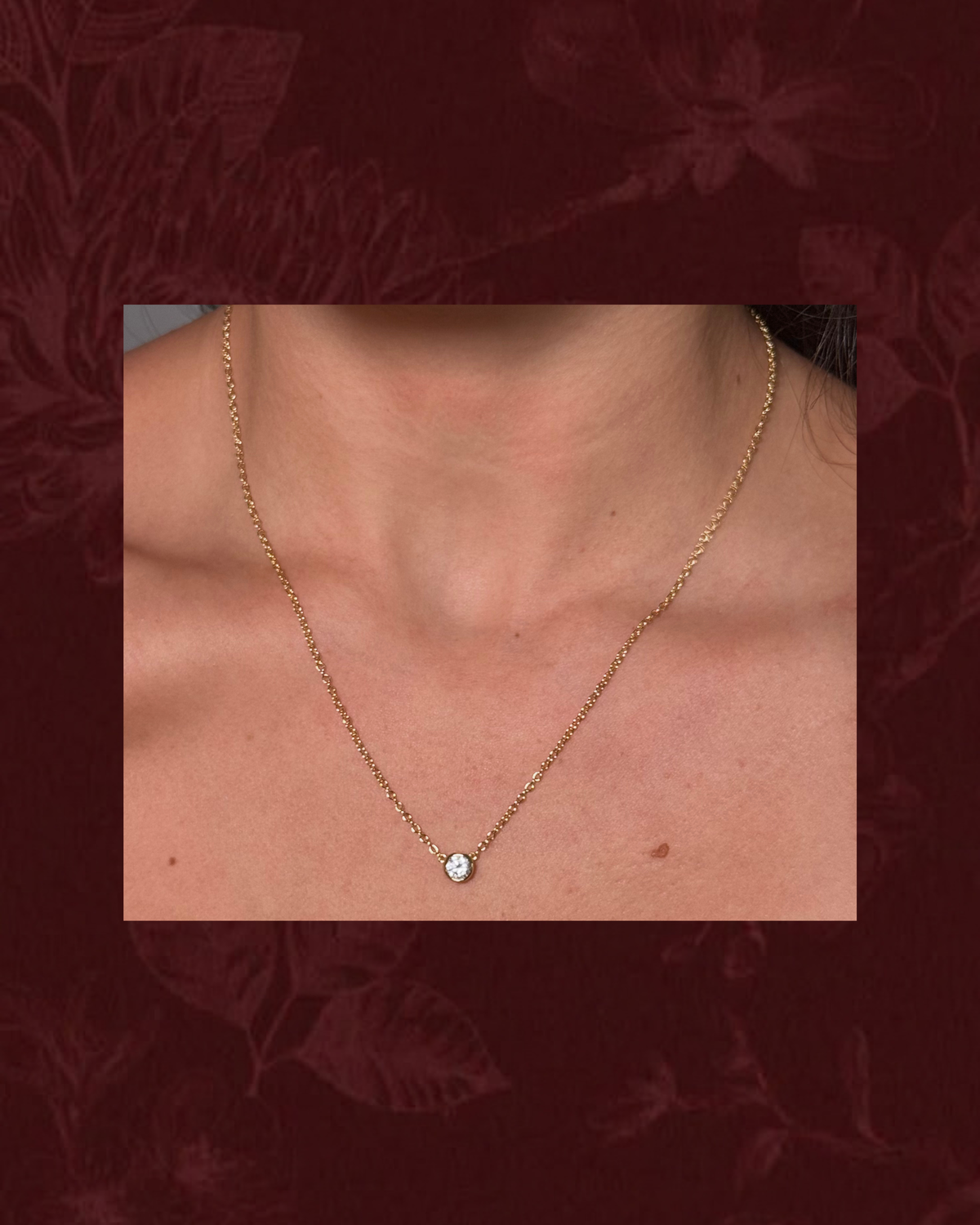 Solitaire Necklace