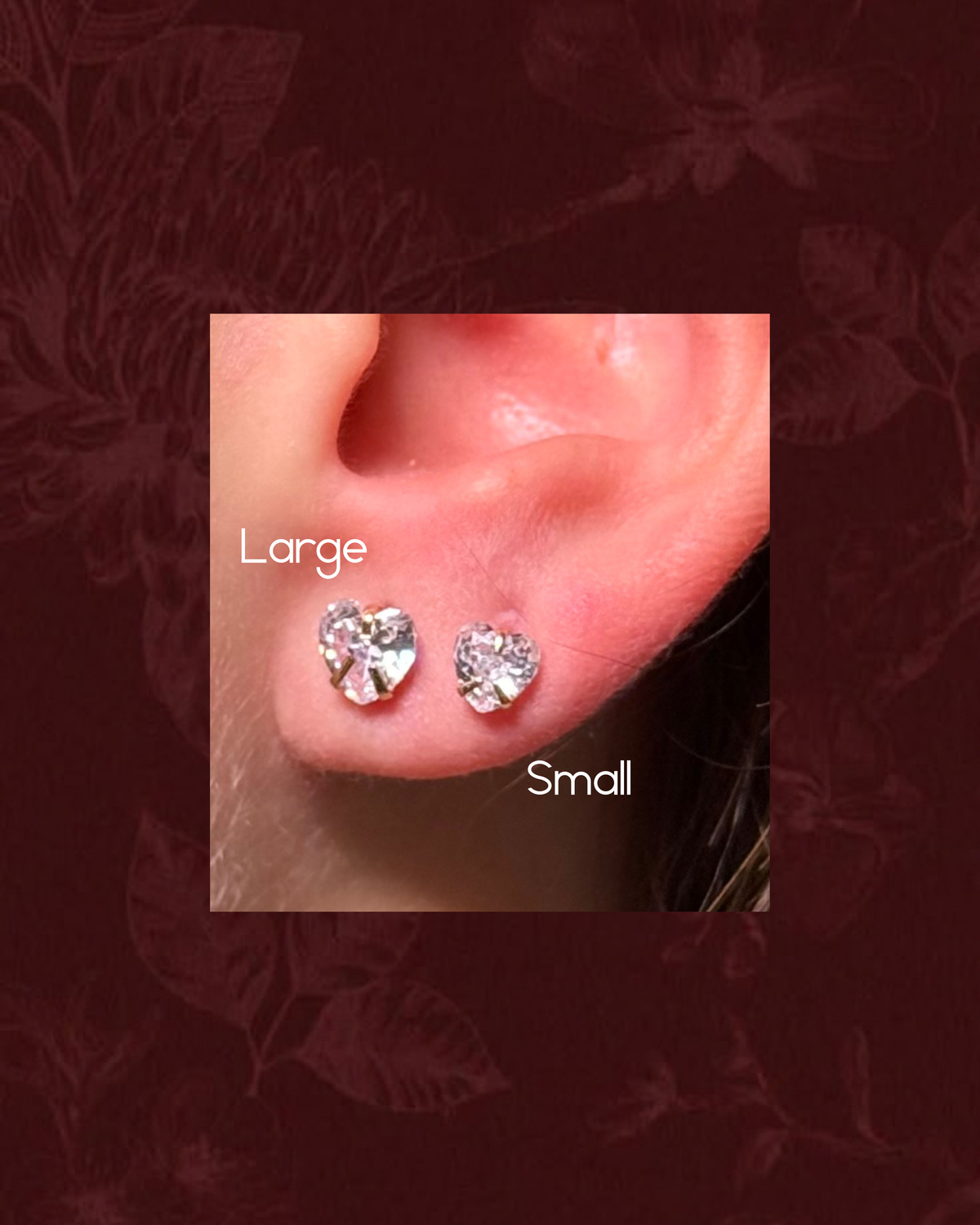 Heart Studs