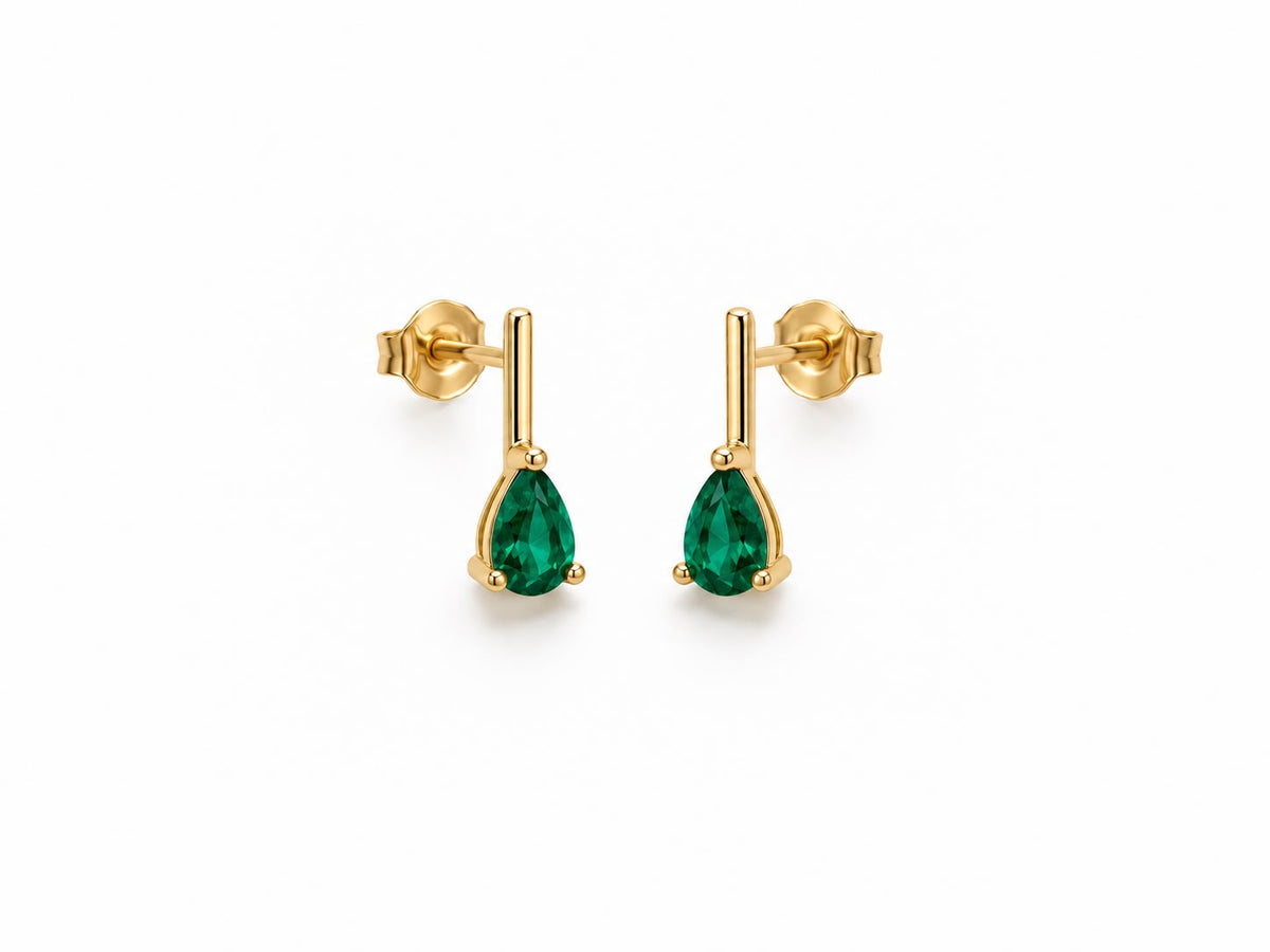 Natalia Small Pear Drop Earrings
