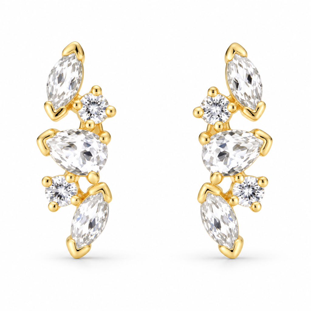 Camille Crystal Earrings