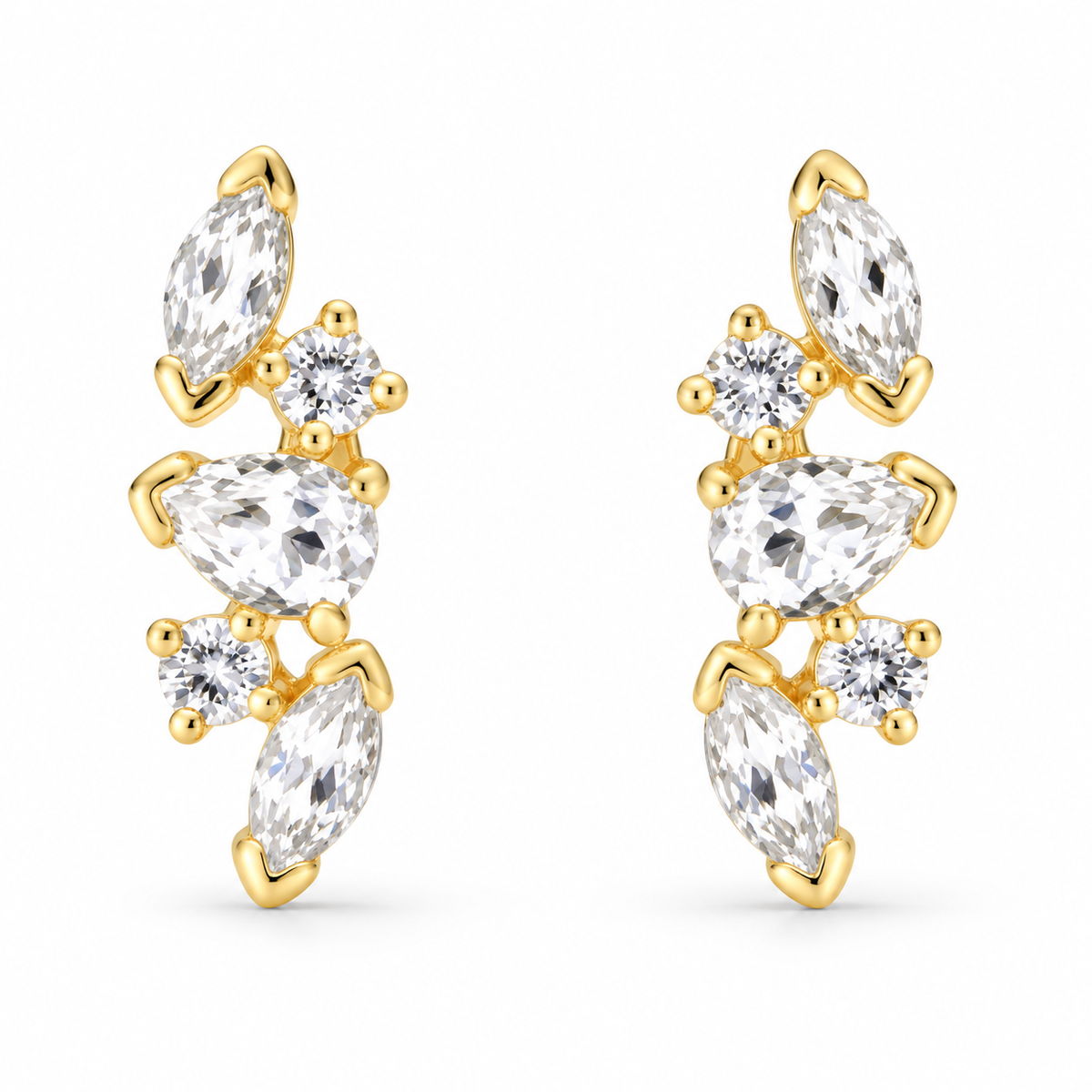 Camille Crystal Earrings