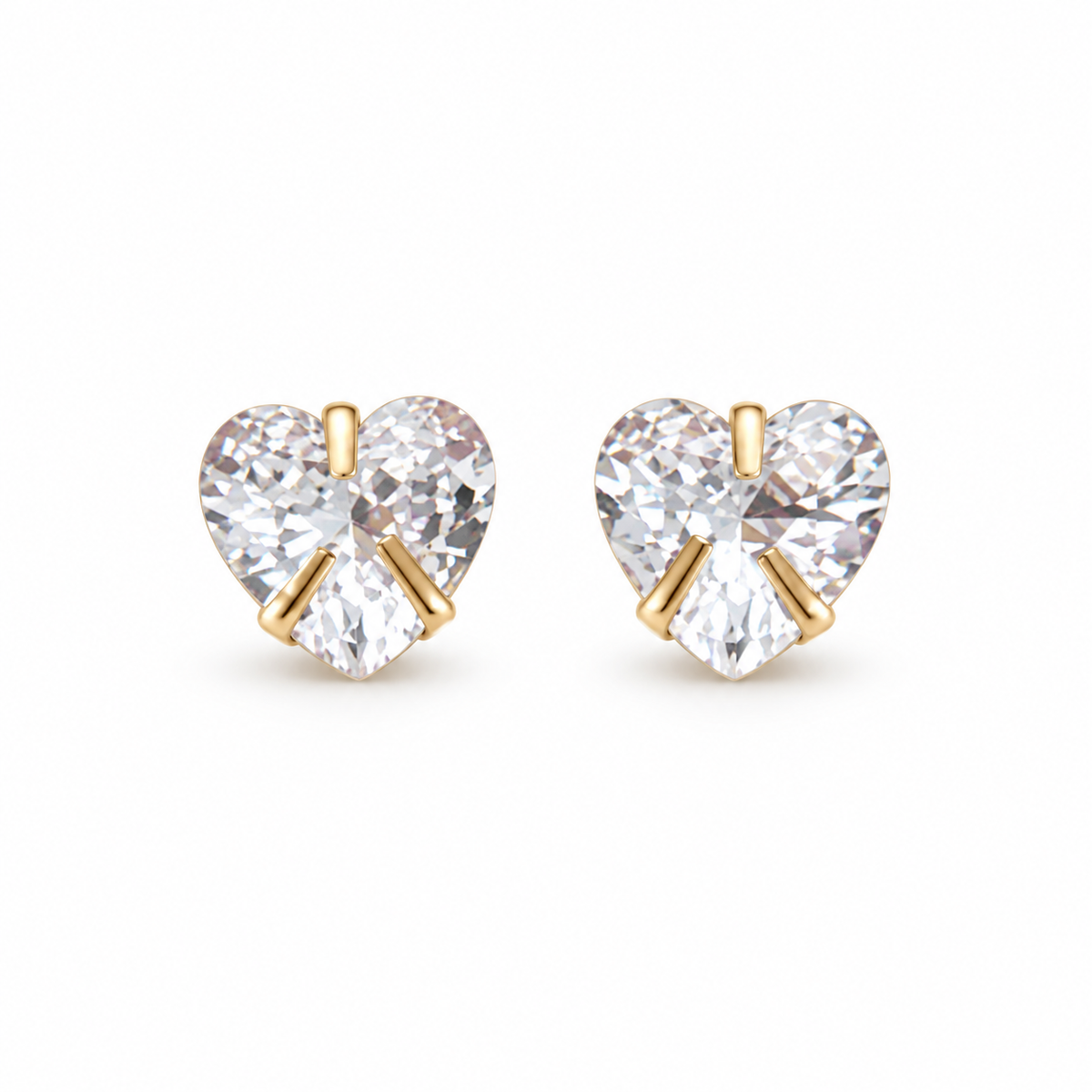 Heart Studs