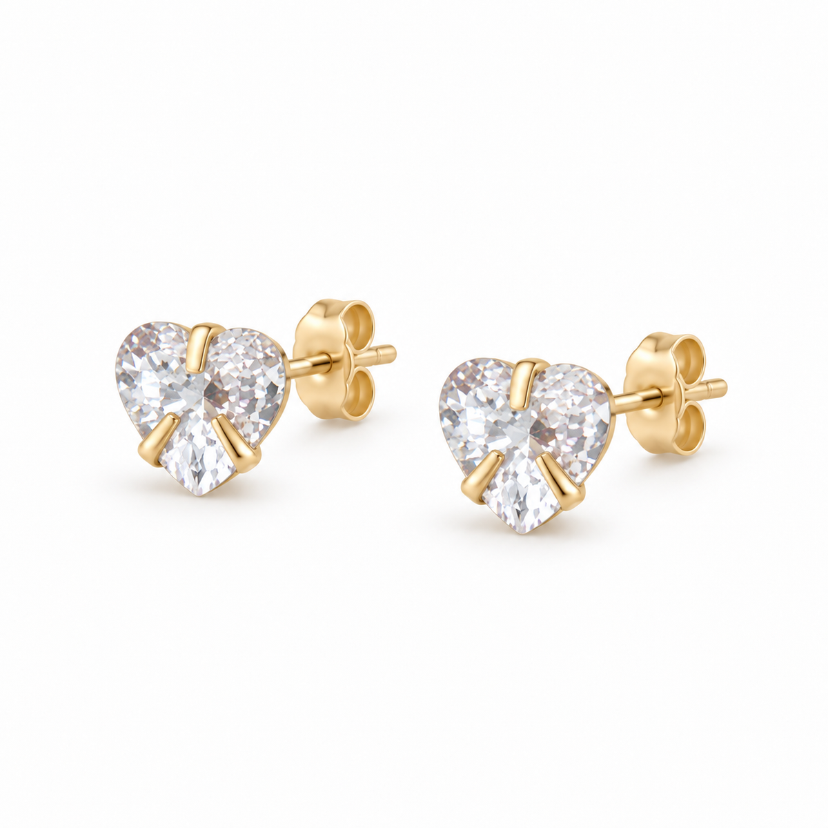 Heart Studs